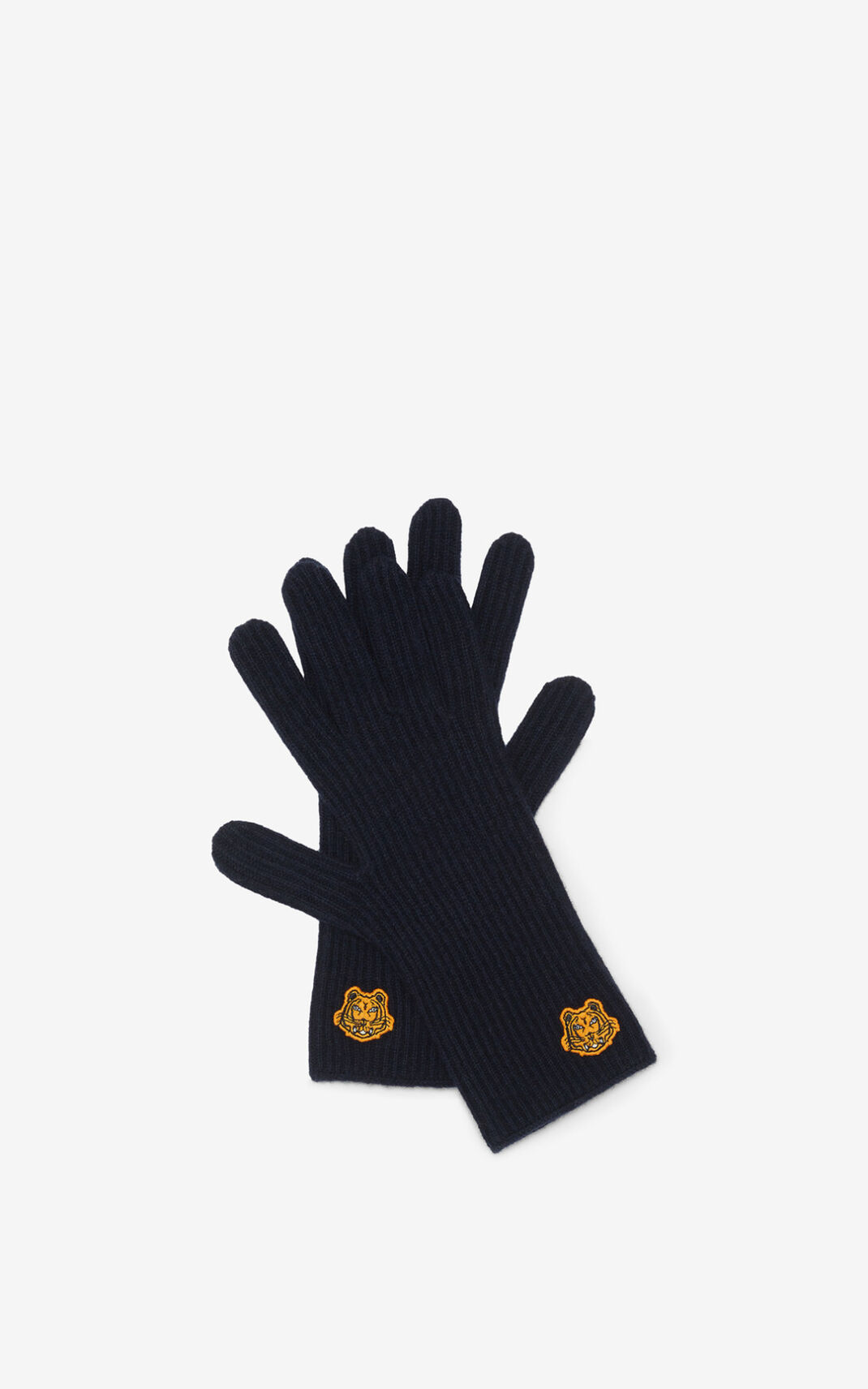 Guantes Kenzo Tiger Crest wool Mujer Azules IUE964380